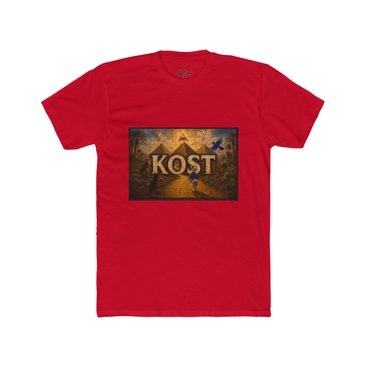 Kost Vintage Raven Graphic Tee — Gothic Fantasy Band-Style Shirt