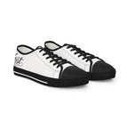 Men’s Low Top Sneakers – Classic White Casual Shoes