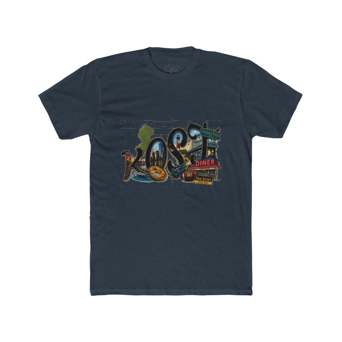KOSO Retro Diner Graphic Tee – Vintage Roadside Signage T-Shirt