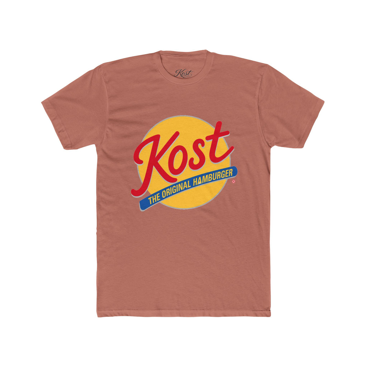 Retro 'Kost The Original Hamburger' Logo T-Shirt