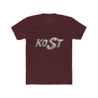 KOST Metallic Logo Tee - Retro Chrome Graphic T-Shirt