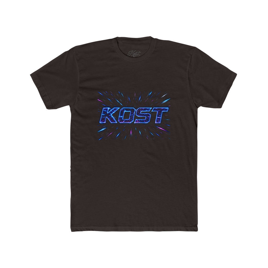 KOST Retro Blast Graphic Tee — Vintage Blue Speed Logo T-Shirt