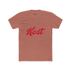 Kost Script Logo Tee — Minimal Retro Graphic T-Shirt
