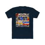 KOST Vintage Patchwork Tee — 'KOST' Collage Graphic Cotton T-Shirt