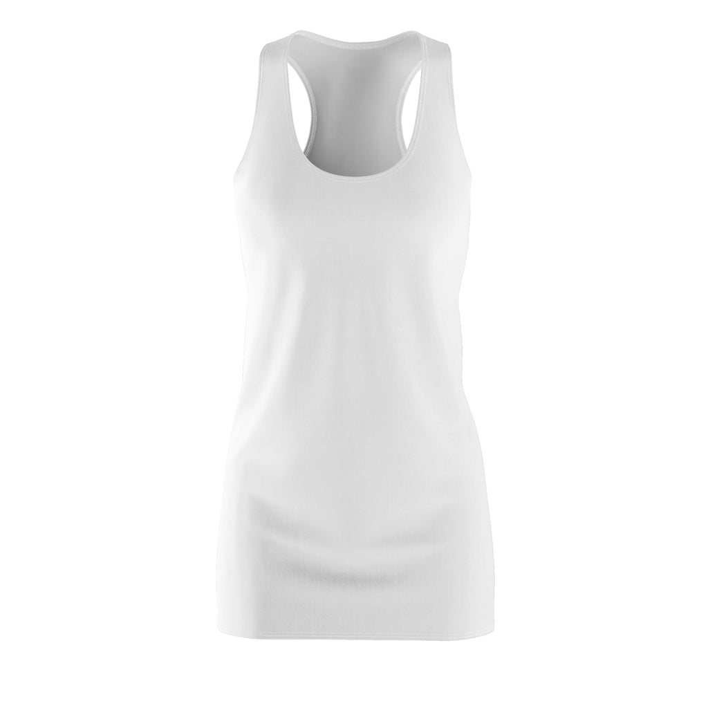 Women's Racerback Dress with “Kost” Script Design