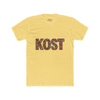KOST Mosaic Lettered Tee — Colorful Graphic Crewneck T‑Shirt