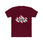 KOST Logo Tee — Retro Candy-Stripe Graphic T-Shirt