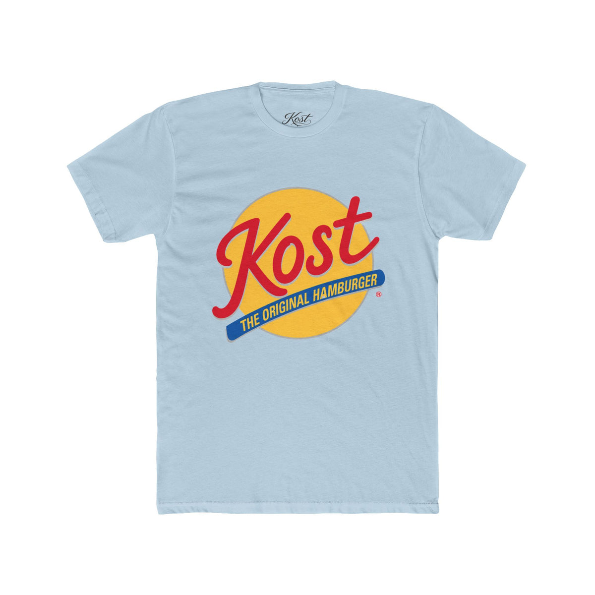 Retro 'Kost The Original Hamburger' Logo T-Shirt