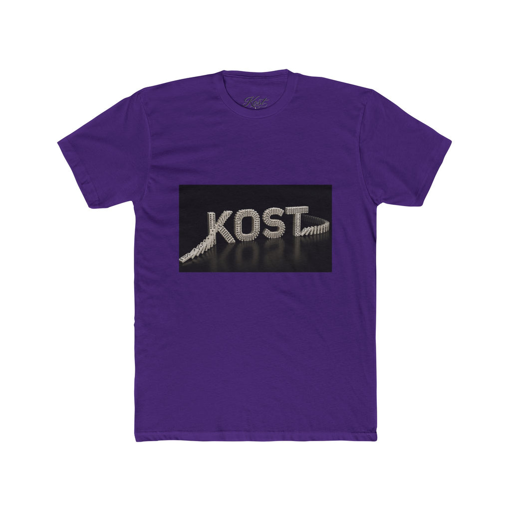 KOST Logo Tee — Retro Metallic Logo Graphic T-Shirt