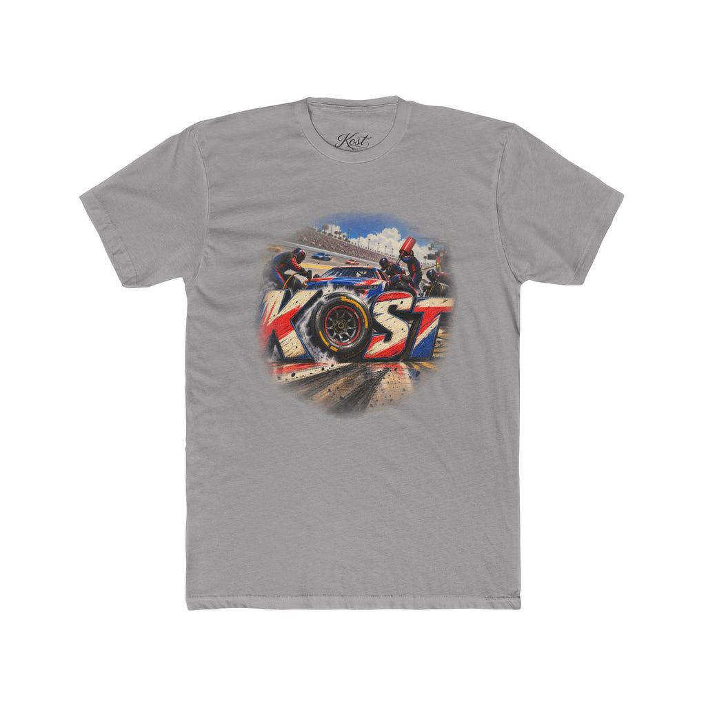 KOST Racing Motorcycle Tee — Vintage Track Bike Graphic Shirt