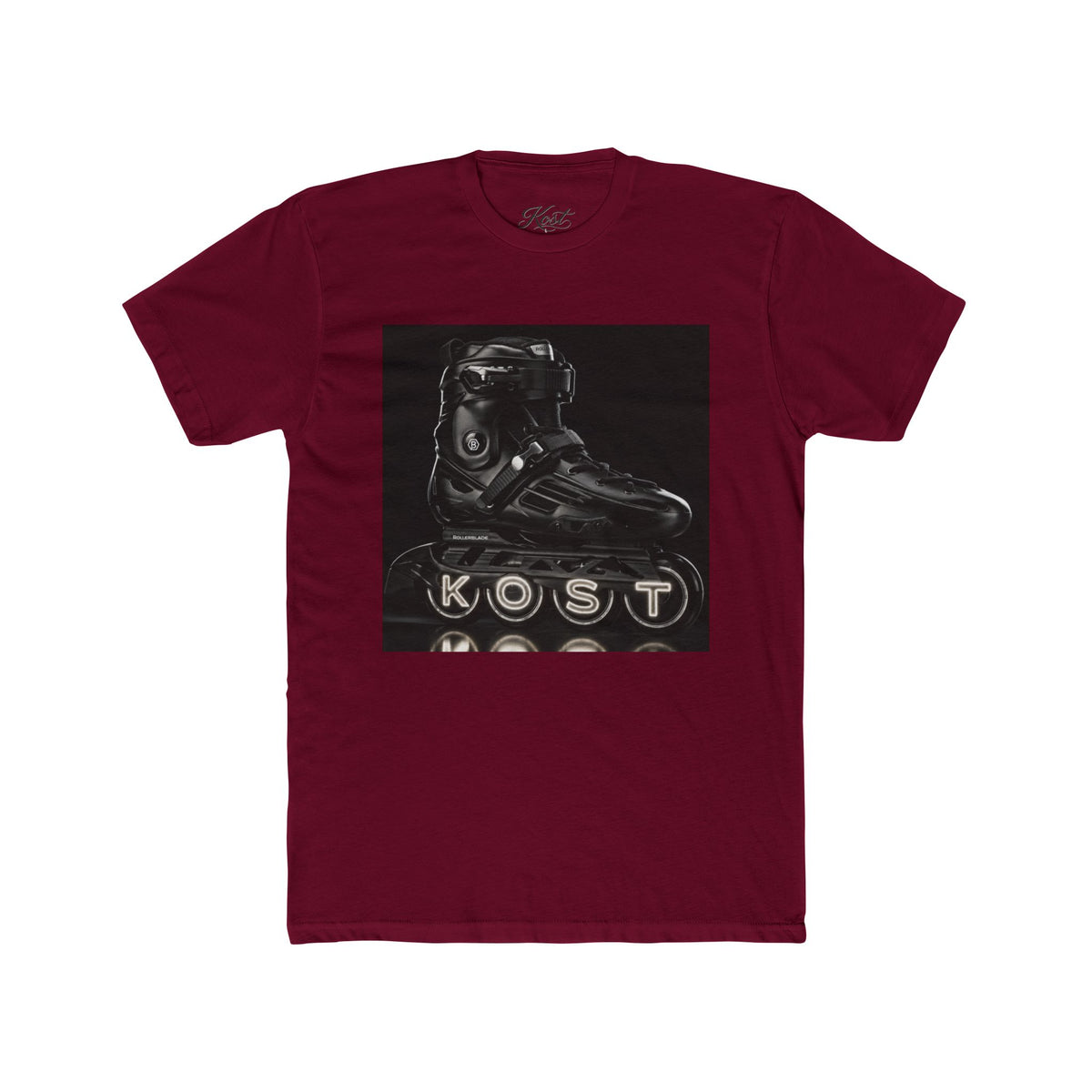 Roller Skate Graphic Tee — KOST Retro Inline Skate Design