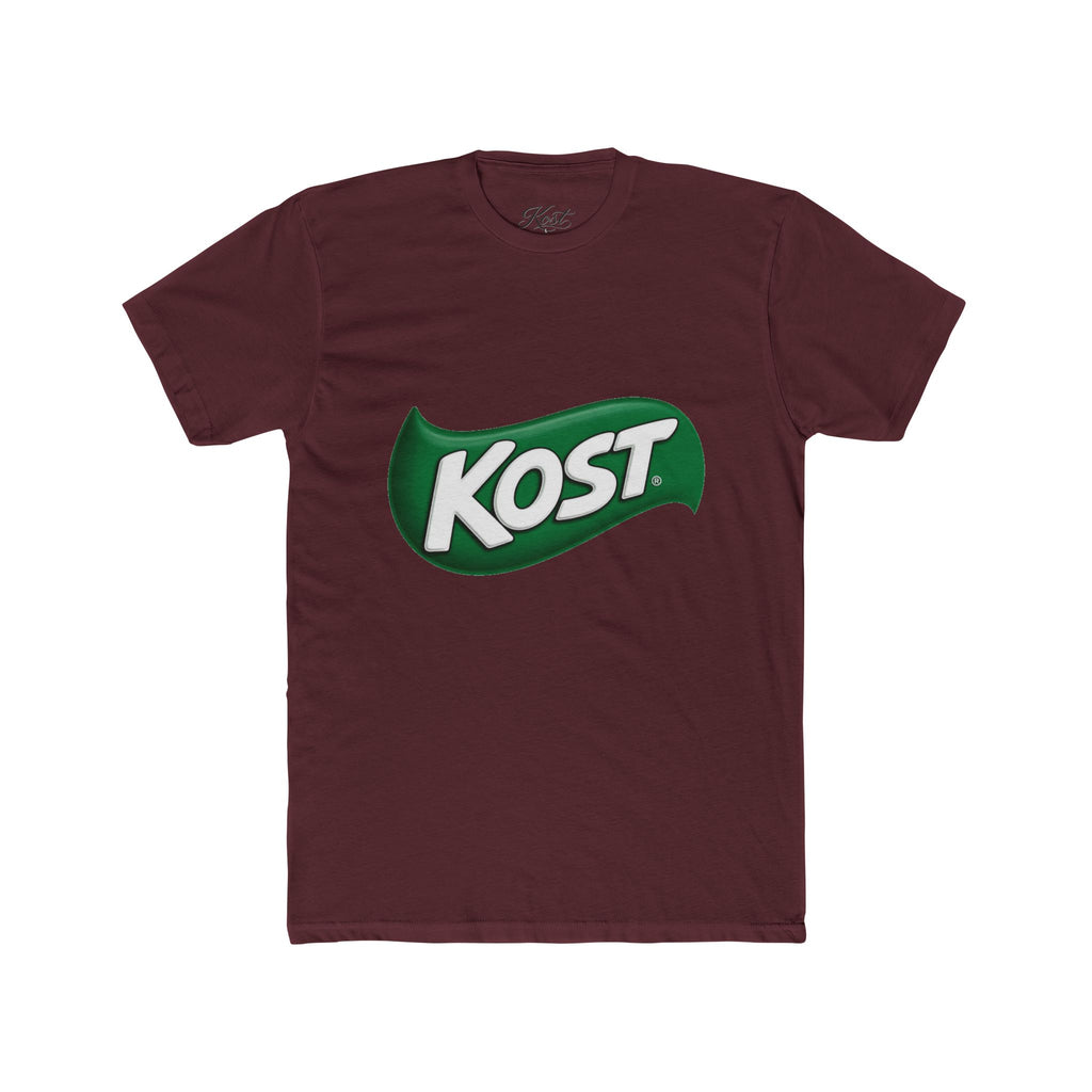 Kost Logo Tee — Retro Green Badge Graphic T-Shirt