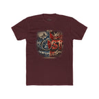 LOST Vintage Adventure Tee — Distressed Map Graphic Crew Shirt