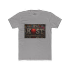 KØST Vintage Sticker Collage Tee — Red Heart Logo Graphic T‑Shirt