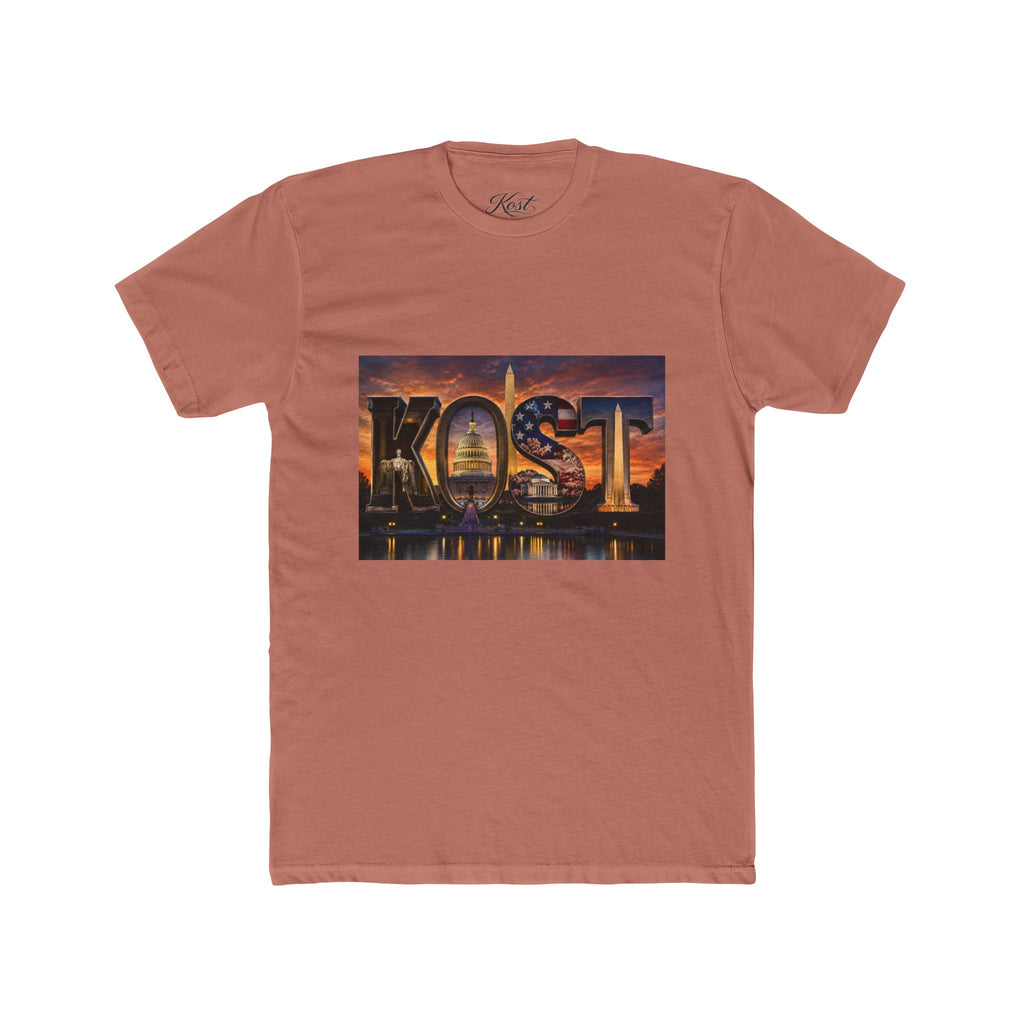 Kost Cityscape Tee — Sunset Skyline Graphic T-Shirt