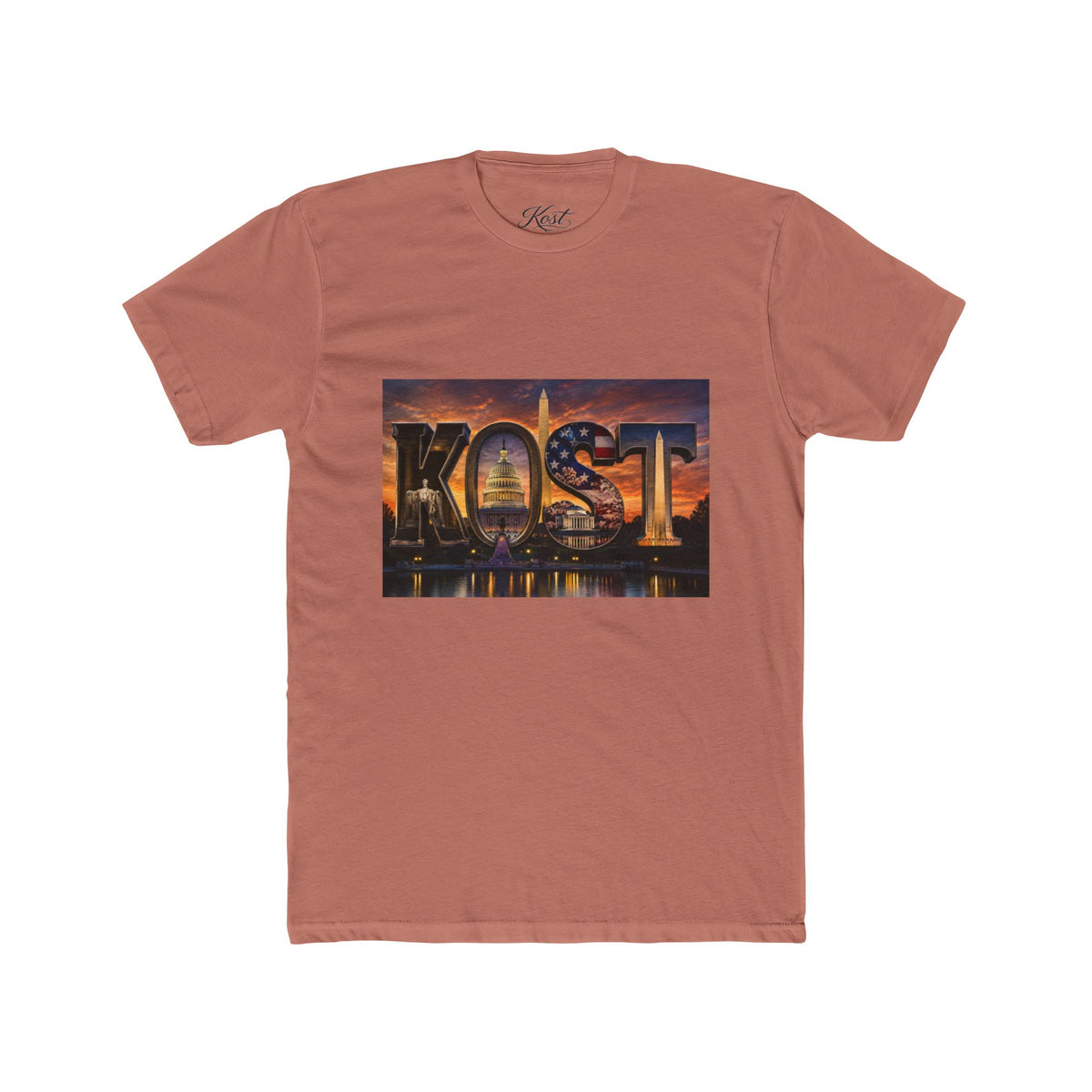 Kost Cityscape Tee — Sunset Skyline Graphic T-Shirt