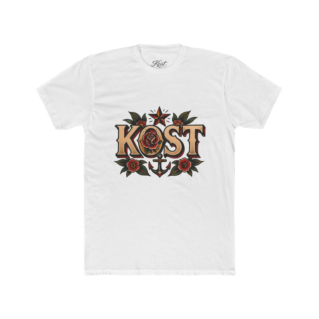 KØST Gothic Floral Graphic T-Shirt