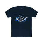 KOST Graffiti Logo T‑Shirt — Urban Streetwear Tee with Crown & Compass Design