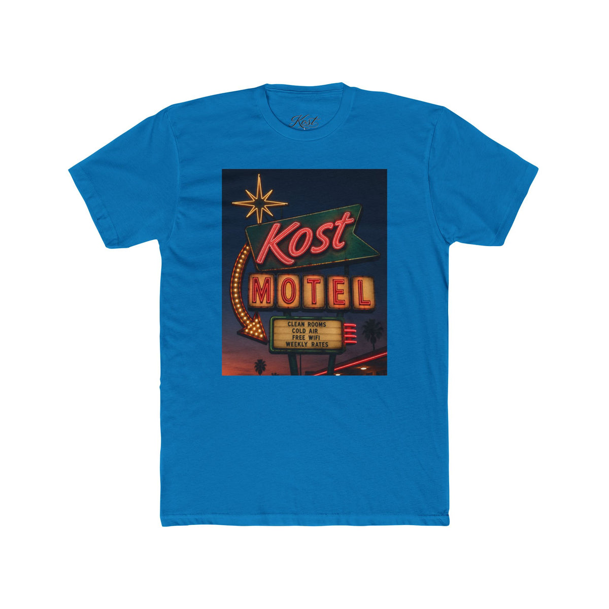 Kost Motel Vintage Roadside Sign Graphic T-Shirt