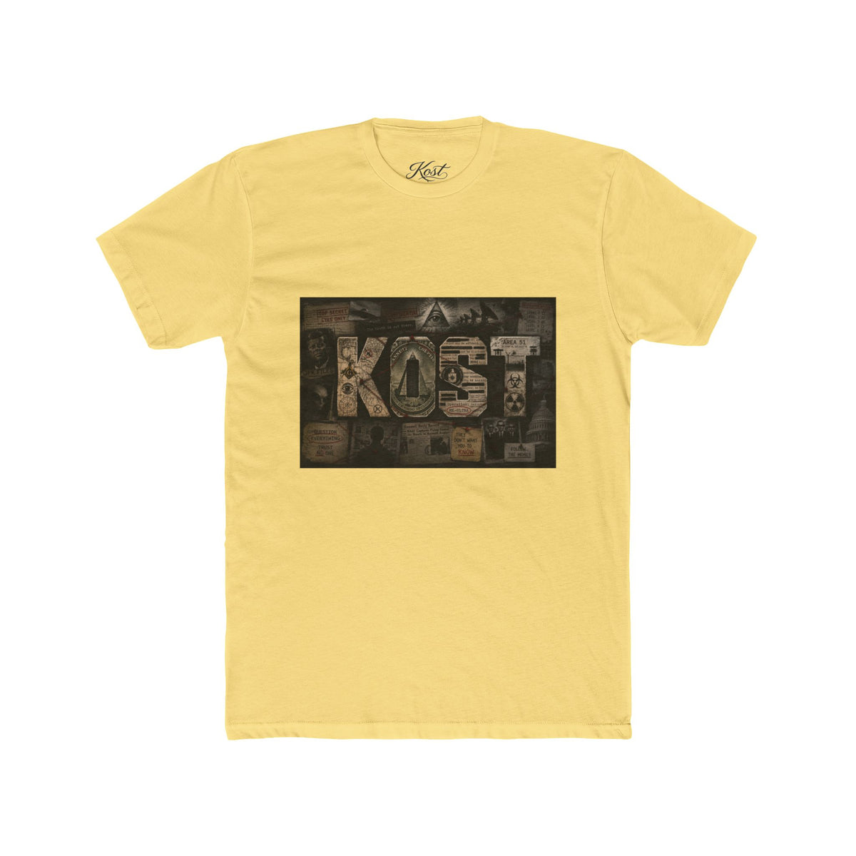 Lost Collage Crew Tee — Vintage Photo Graphic T‑Shirt