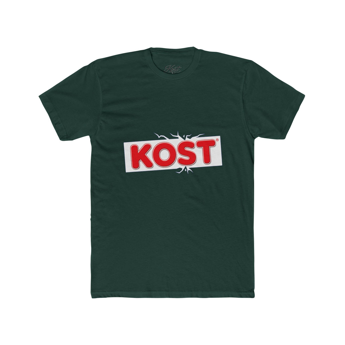 KOST Logo Tee — Vintage Red Logo Graphic T-Shirt