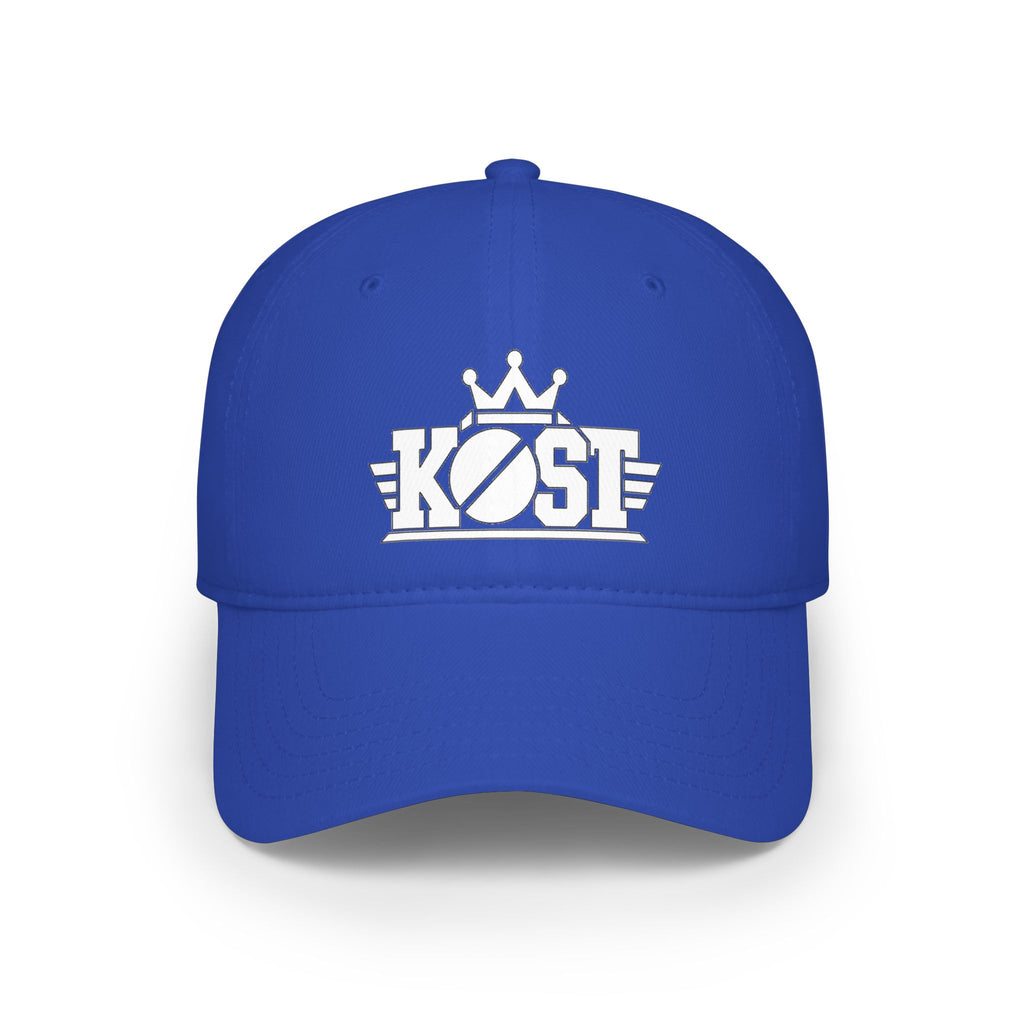 KØST Crown Logo Baseball Cap — Low Profile Red Hat