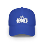 KØST Crown Logo Baseball Cap — Low Profile Red Hat