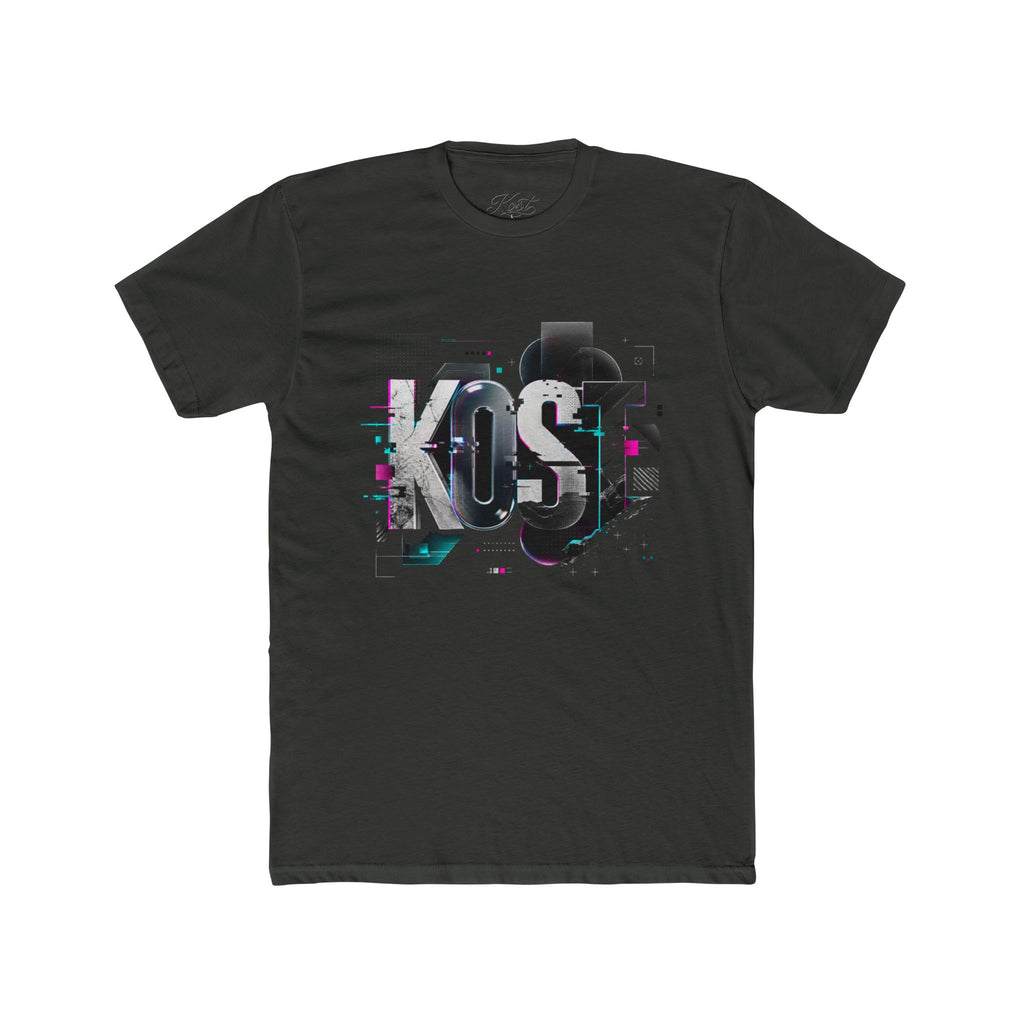 KOSÉ Graphic Tee — Glitch Typography Crew Shirt