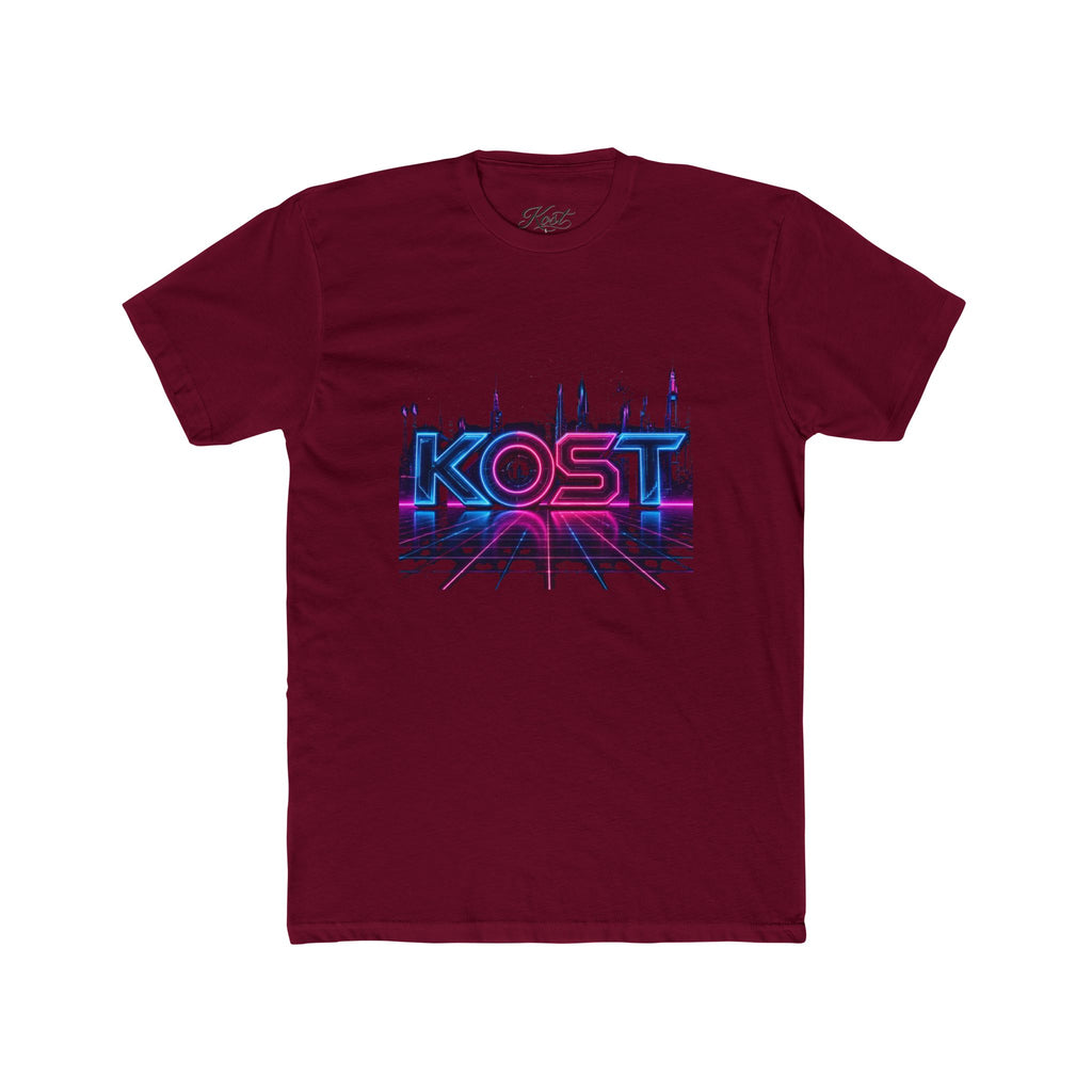 KOST Neon City Graphic Tee — Retro Synthwave Urban Streetwear