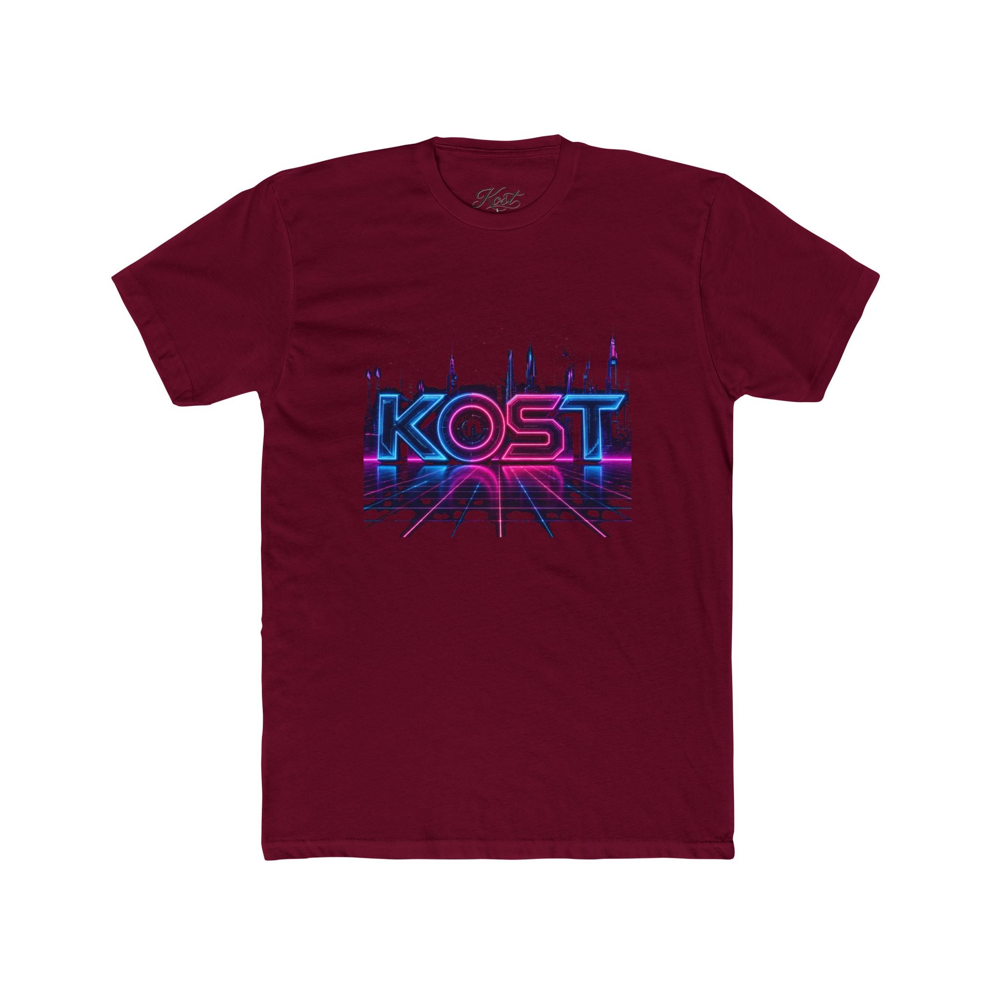 KOST Neon City Graphic Tee — Retro Synthwave Urban Streetwear