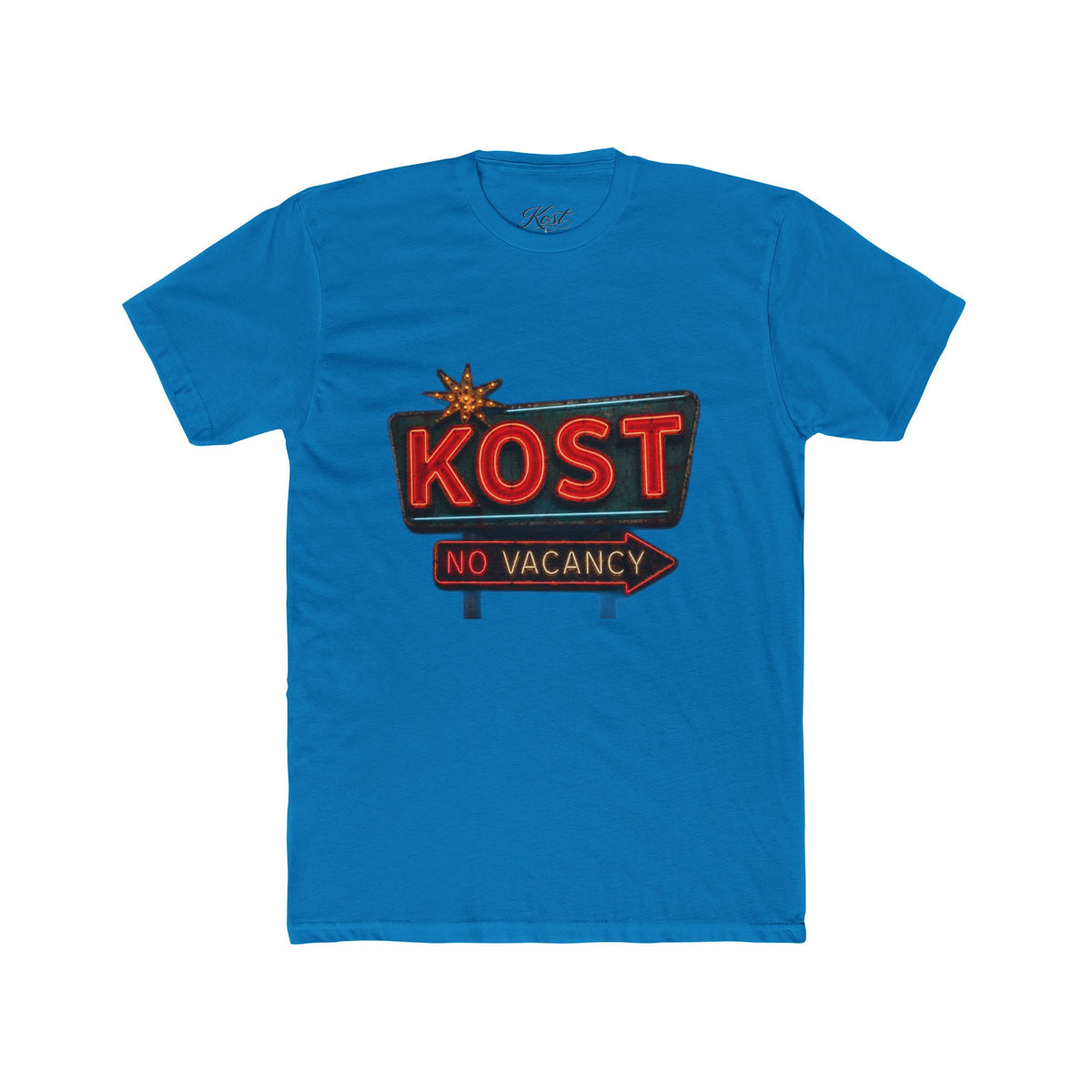 KOST No Vacancy Retro Motel Sign T-Shirt