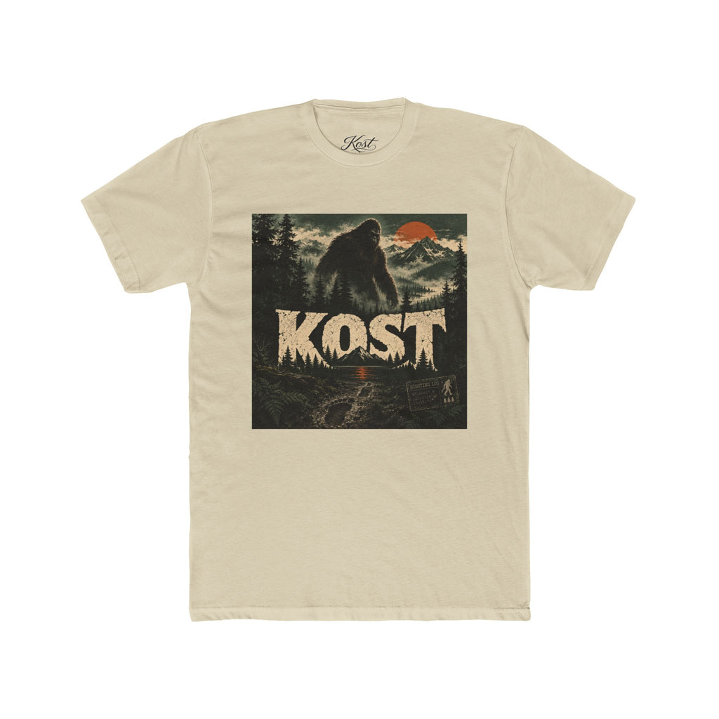 KOST Bigfoot Forest Tee — Retro Sasquatch Graphic T-Shirt