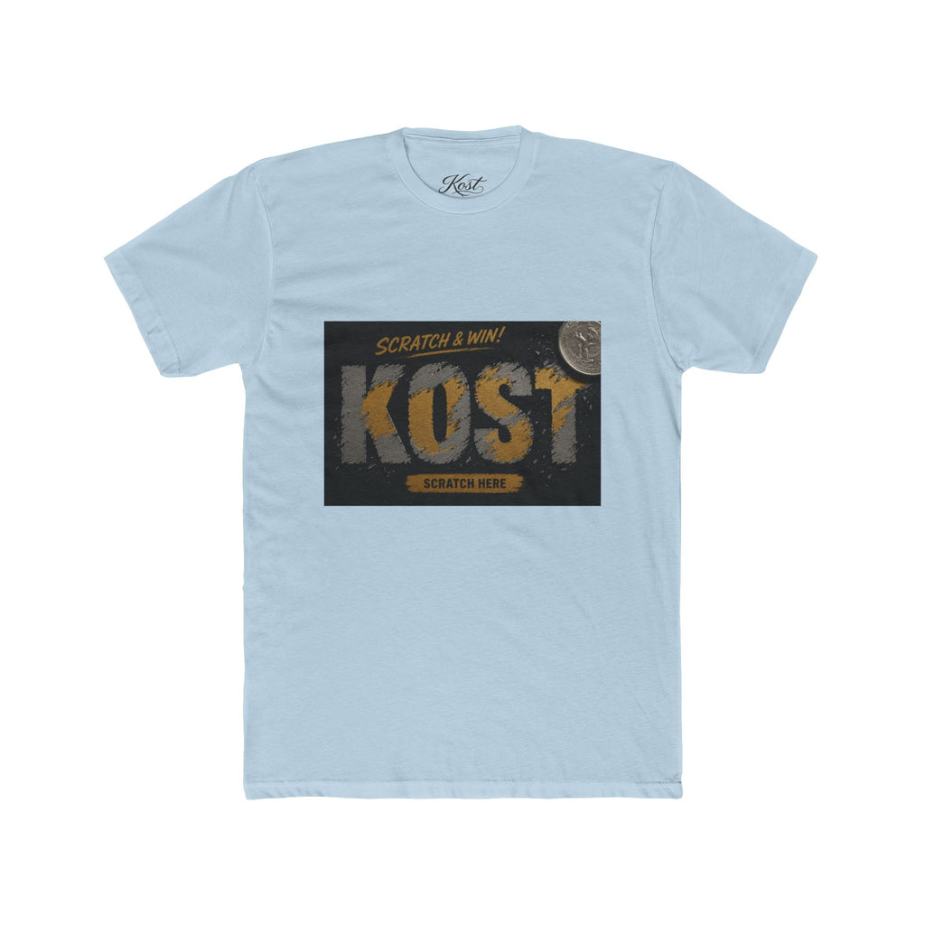Kost Scratch & Win Graphic Tee — Retro Lottery Ticket Design