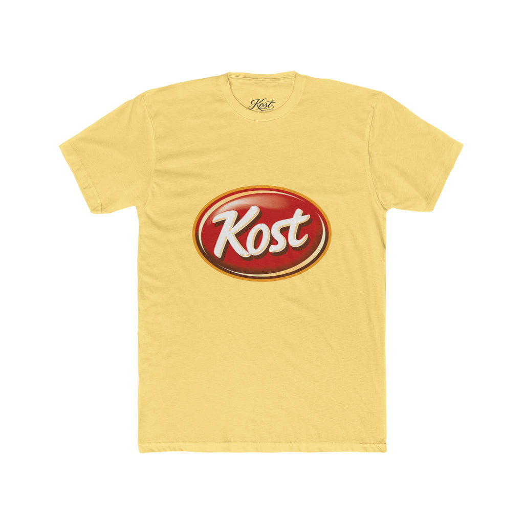 Kost Logo Tee — Retro Red Oval Graphic T‑Shirt