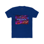 Retro Roller Disco Tee — “KOST” Neon Skate Graphic T-Shirt
