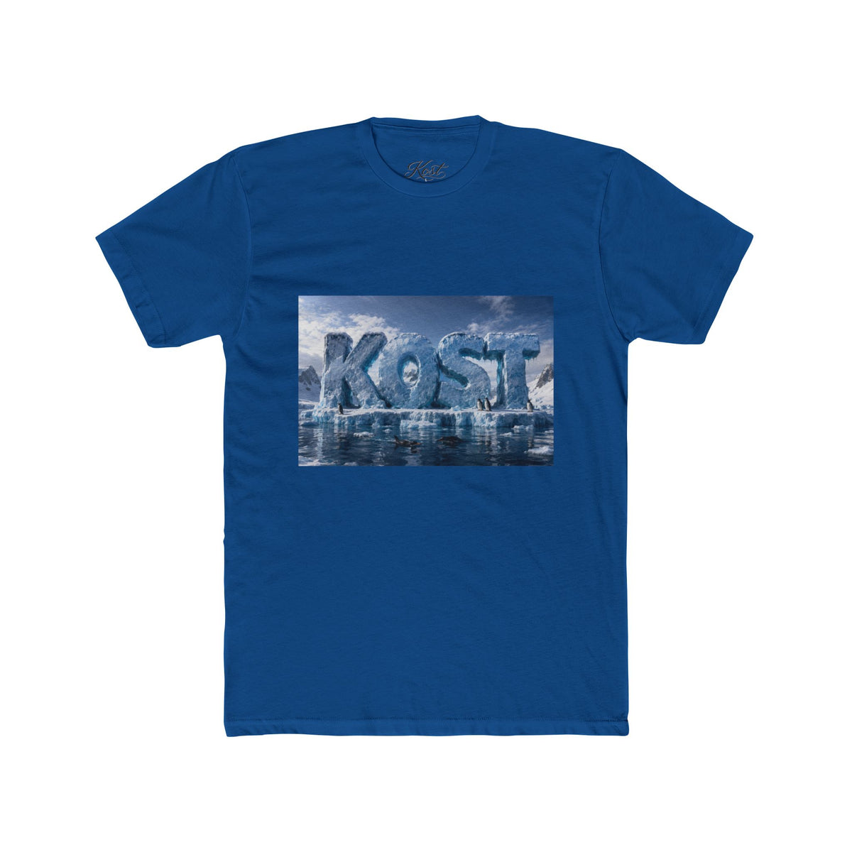 Lost Ice Graphic Tee — "LOST" Arctic Lettering Crewneck