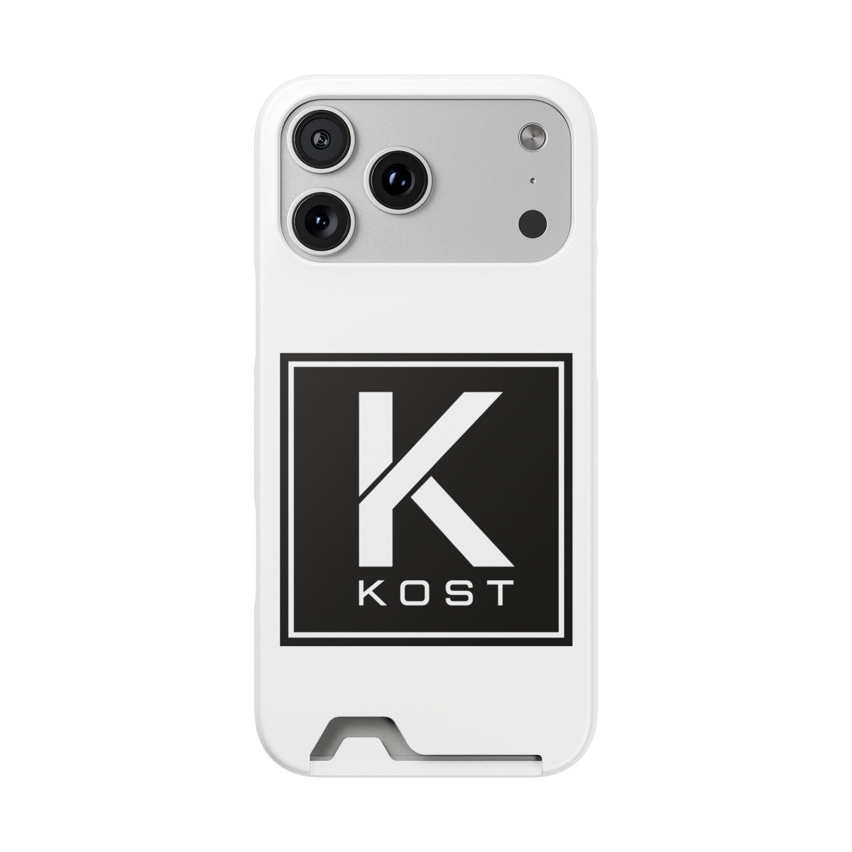 KOST Logo Phone Case with Card Holder
