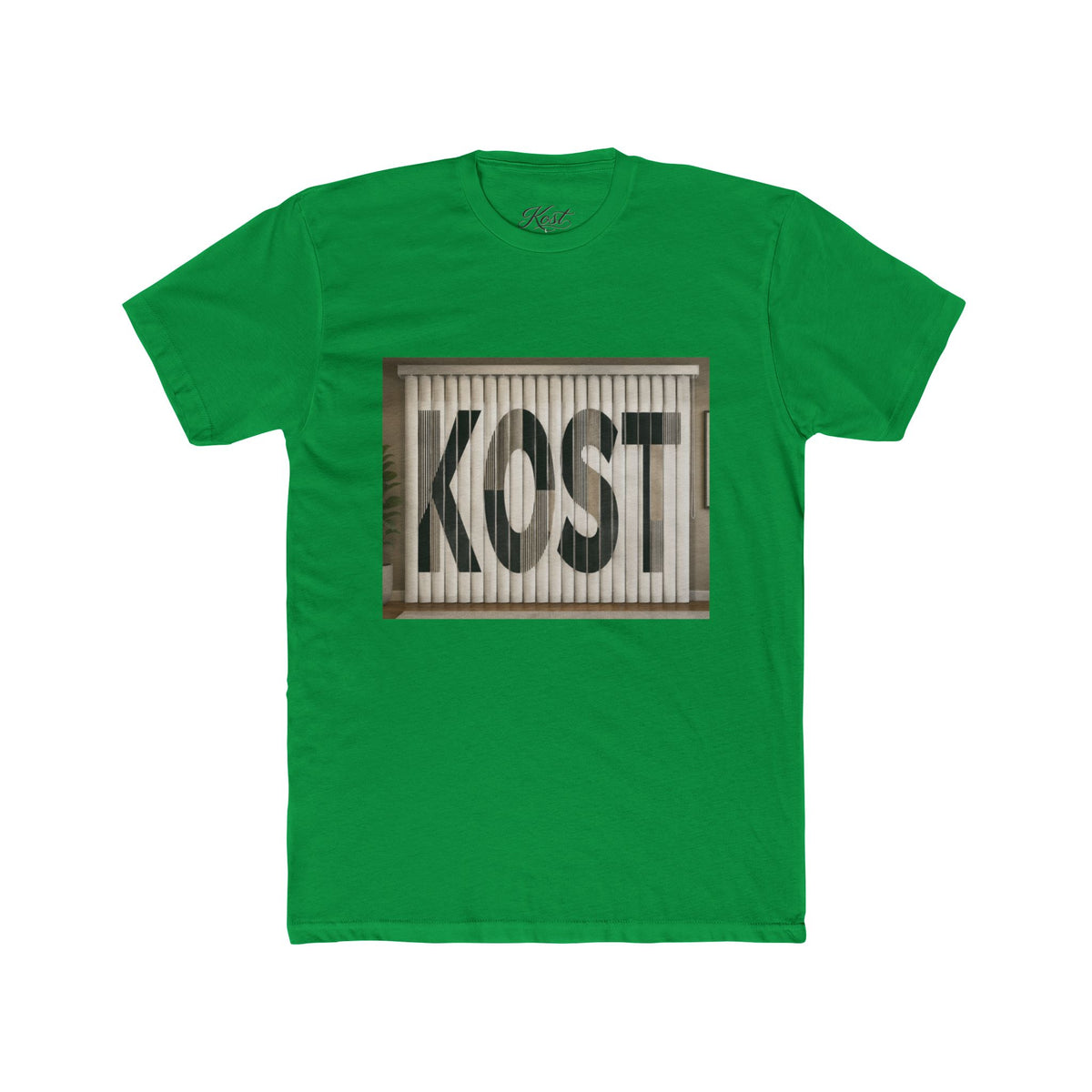 KOST Graphic Tee — Vintage Industrial Logo Cotton T-Shirt