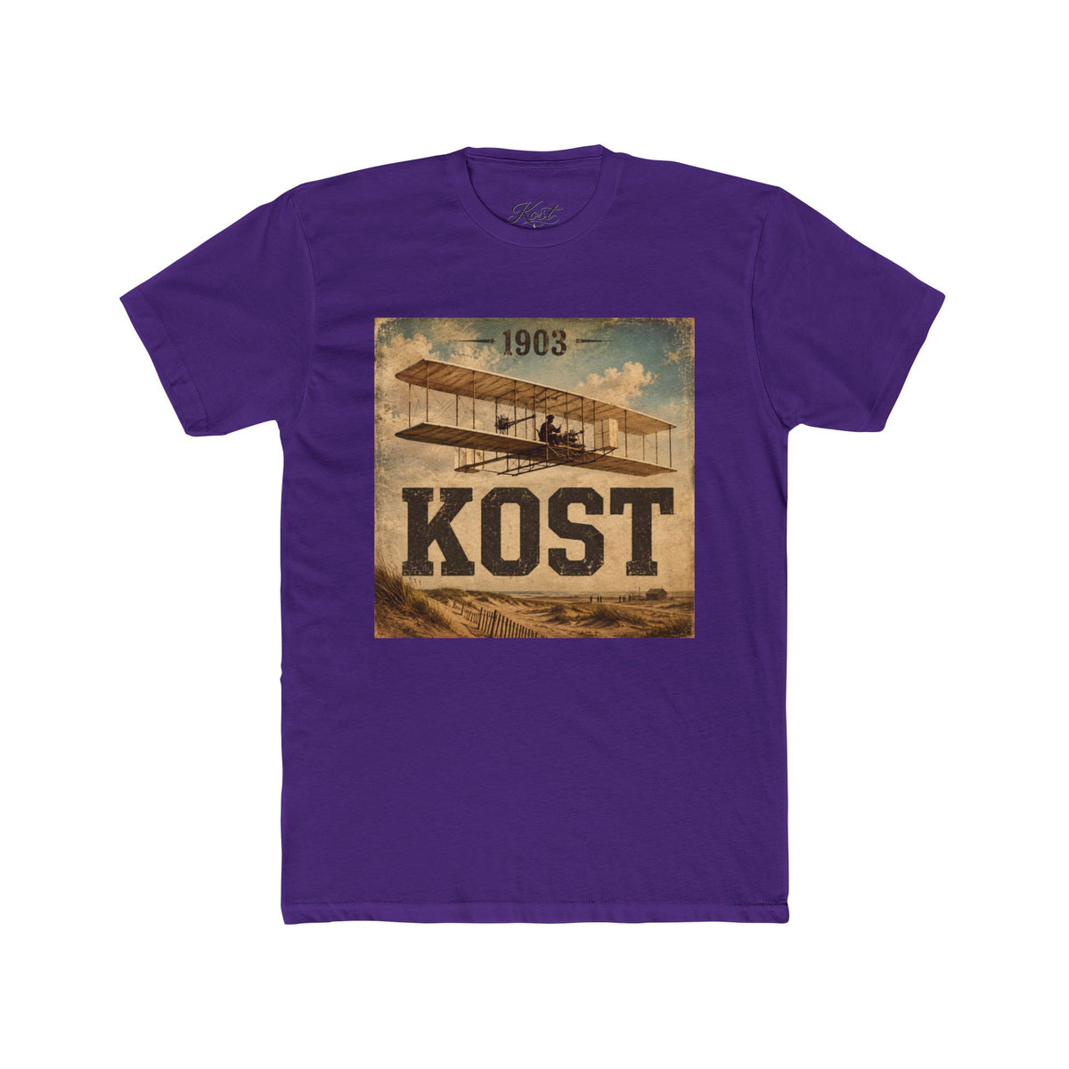 1903 Vintage Airplane T-Shirt – KOST Retro Aviation Tee