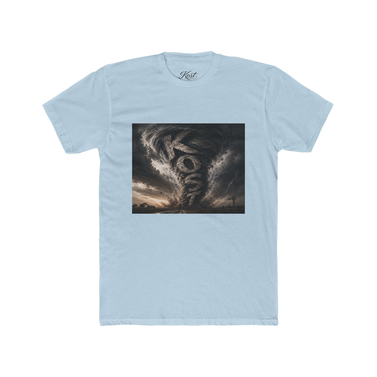 Surreal Storm Cloud Cotton Crew Tee