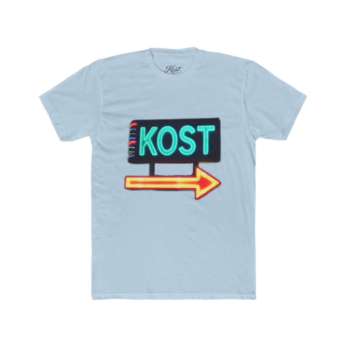 KOST Neon Sign Arrow Graphic T-Shirt