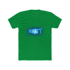 KOST Blue Burst Graphic Tee — Retro Tech Logo T-Shirt