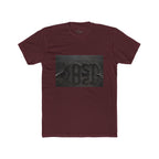 Vintage Black Washed 'KOST' Graphic Tee — Distressed Streetwear Cotton T-Shirt