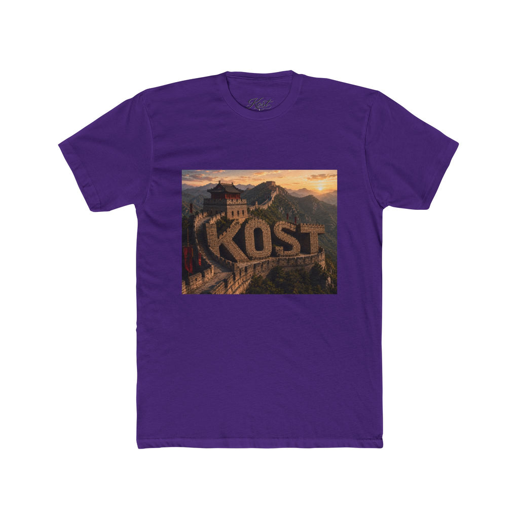 KOST Mountain Scenic Graphic Tee — Vintage Sunset Landscape T-Shirt