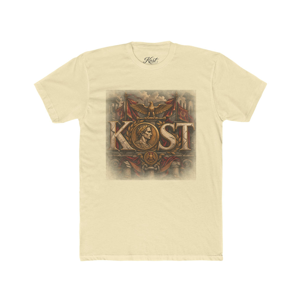 Kost Vintage Crest T‑Shirt — Retro Medieval Logo Tee