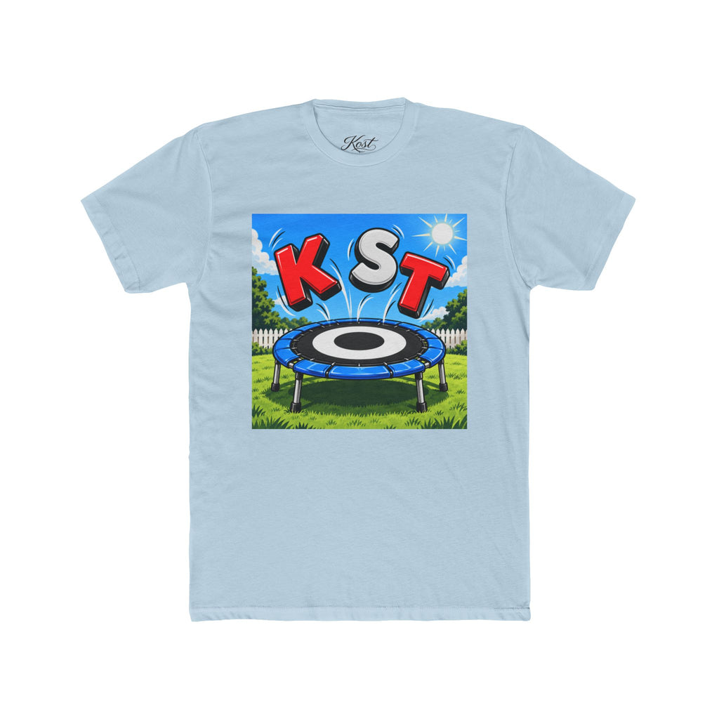 KST Trampoline Graphic Tee — Fun Backyard Jump Shirt