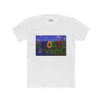 KOST Minecraft-Style Graphic Tee — Colorful Block Letter Landscape Shirt