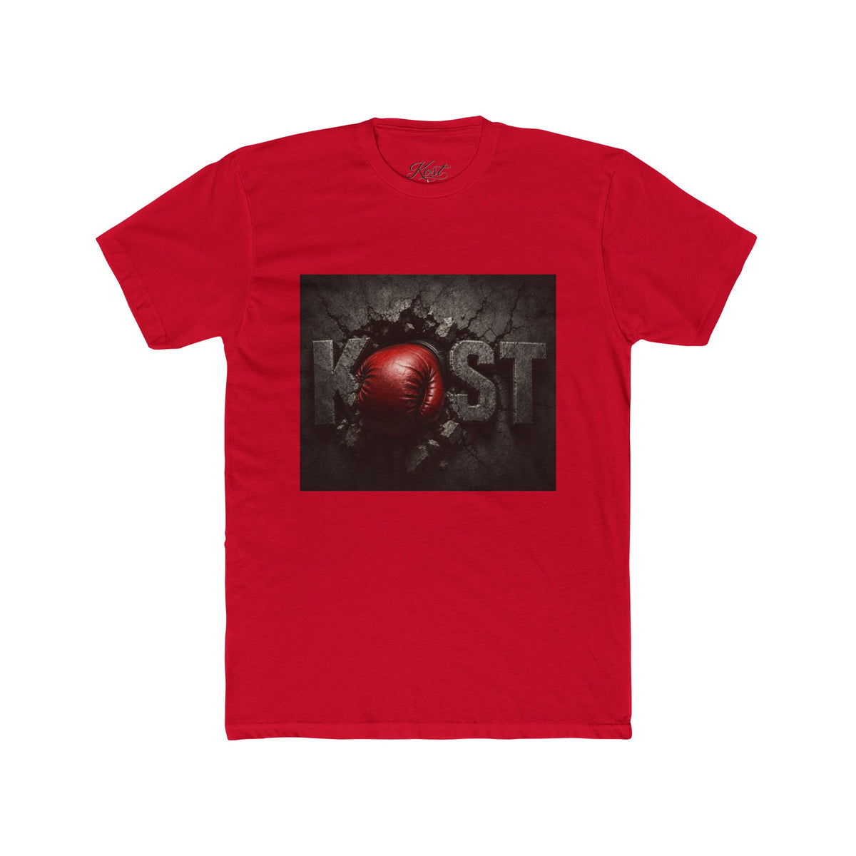 Lost Red Apple Graphic Tee — Distressed Dark Art T‑Shirt