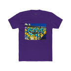 Graffiti 'KOST' Crew Tee — Urban Street Art Floral Graphic T-Shirt