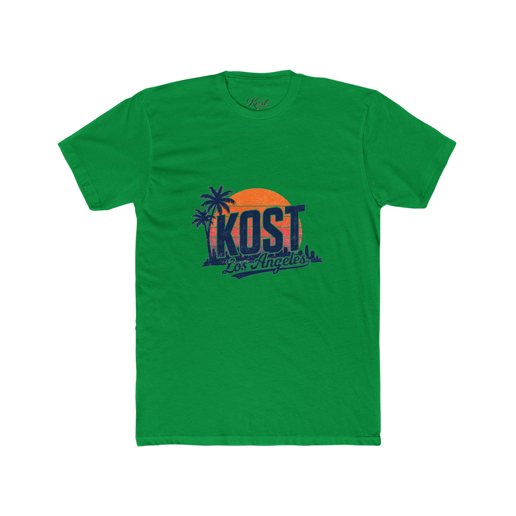 Los Angeles Sunset Tee — KOST Palm Tree Graphic